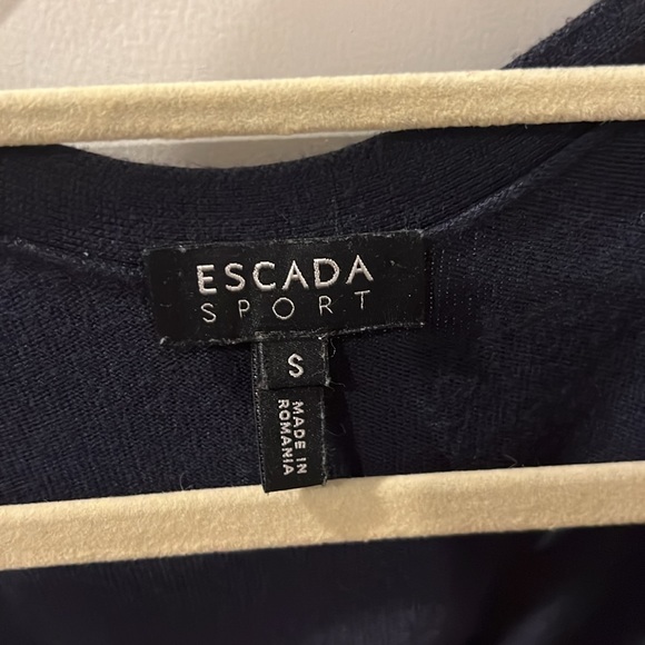 ESCADA NAVY CARDIGAN - Picture 3 of 4